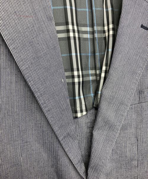 BURBERRY BLACK LABEL（バーバリーブラックレーベル）BURBERRY BLACK LABEL (バーバリーブラックレーベル) テーラードジャケット ブルー サイズ:Mの古着・服飾アイテム