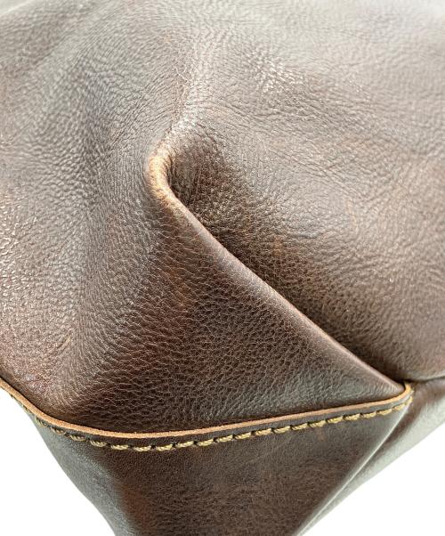 organ（オルガン）organ (オルガン) トートバッグ ブラウンの古着・服飾アイテム