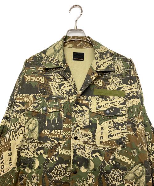 Hysteric Glamour（ヒステリックグラマー）Hysteric Glamour (ヒステリックグラマー) シャツジャケット オリーブ サイズ:FREEの古着・服飾アイテム