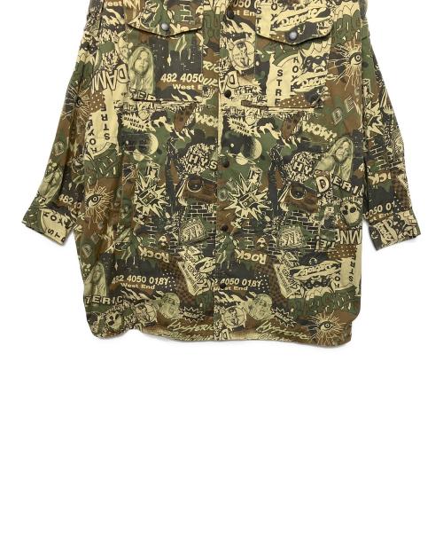 Hysteric Glamour（ヒステリックグラマー）Hysteric Glamour (ヒステリックグラマー) シャツジャケット オリーブ サイズ:FREEの古着・服飾アイテム