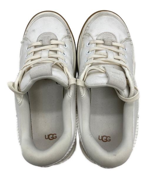 UGG（アグ）UGG (アグ) 厚底スニーカー ホワイト サイズ:24.5cmの古着・服飾アイテム
