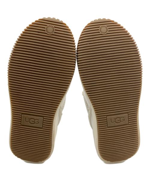 UGG（アグ）UGG (アグ) 厚底スニーカー ホワイト サイズ:24.5cmの古着・服飾アイテム