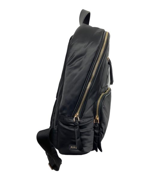FURLA（フルラ）FURLA (フルラ) Gaia S Backpack ナイロンリュック ブラックの古着・服飾アイテム