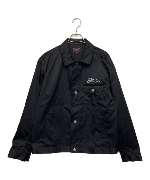 ROTAR（ローター）ROTAR (ローター) コーチジャケット EAST MEGA CITY ブラック サイズ:L　の古着・服飾アイテム