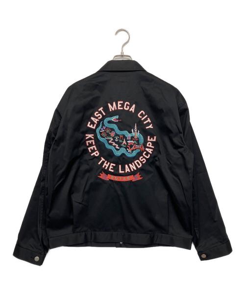 ROTAR（ローター）ROTAR (ローター) コーチジャケット EAST MEGA CITY ブラック サイズ:L　の古着・服飾アイテム