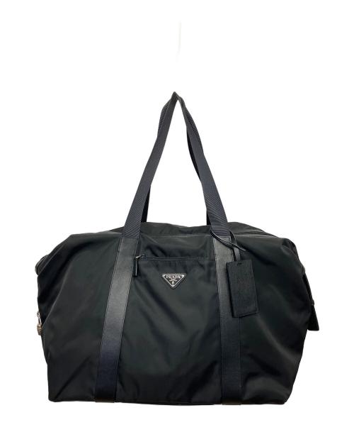 PRADA（プラダ）PRADA (プラダ) ナイロンボストンバッグ ブラックの古着・服飾アイテム