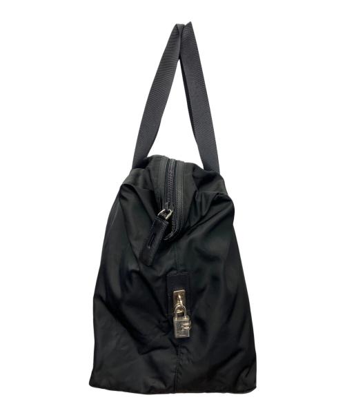 PRADA（プラダ）PRADA (プラダ) ナイロンボストンバッグ ブラックの古着・服飾アイテム