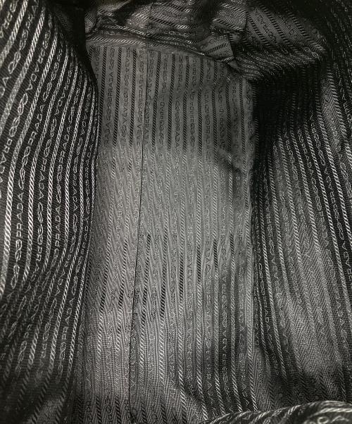 PRADA（プラダ）PRADA (プラダ) ナイロンボストンバッグ ブラックの古着・服飾アイテム