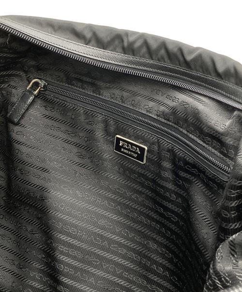 PRADA（プラダ）PRADA (プラダ) ナイロンボストンバッグ ブラックの古着・服飾アイテム
