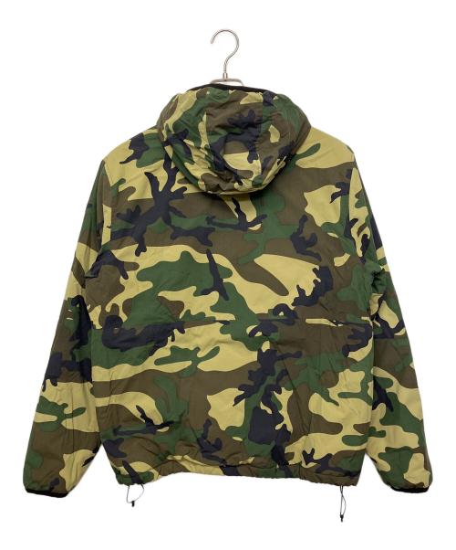 stussy（ステューシー）stussy (ステューシー) フロントジップパーカー グリーン サイズ:Mの古着・服飾アイテム