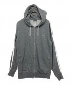 DIESELディーゼル）の古着「ジップパーカー」｜グレー