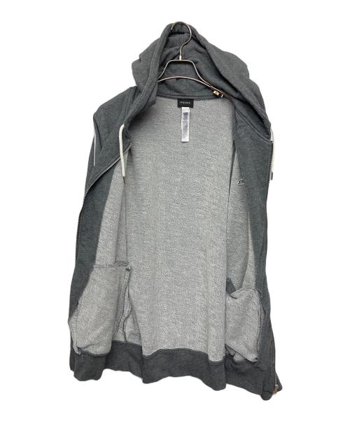 DIESEL（ディーゼル）DIESEL (ディーゼル) ジップパーカー グレー サイズ:Sの古着・服飾アイテム