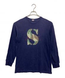 stussy（ステューシー）の古着「長袖カットソー」｜ネイビー