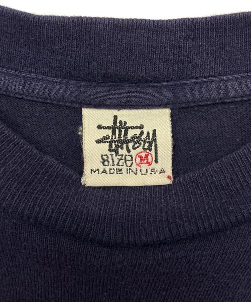 stussy（ステューシー）stussy (ステューシー) 長袖カットソー ネイビー サイズ:Mの古着・服飾アイテム