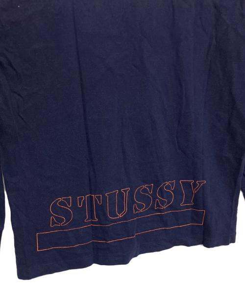 stussy（ステューシー）stussy (ステューシー) 長袖カットソー ネイビー サイズ:Mの古着・服飾アイテム
