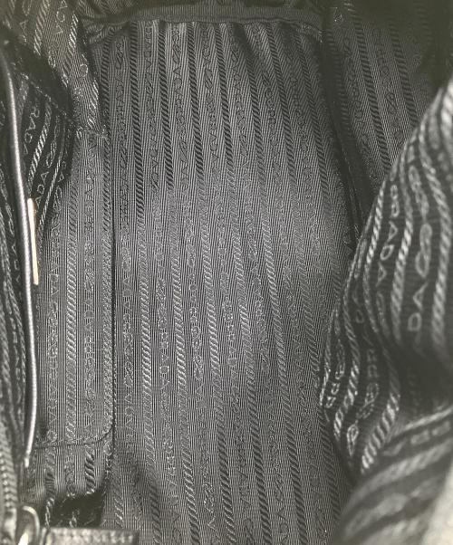 PRADA（プラダ）PRADA (プラダ) 2WAYショルダーバッグ ブラックの古着・服飾アイテム
