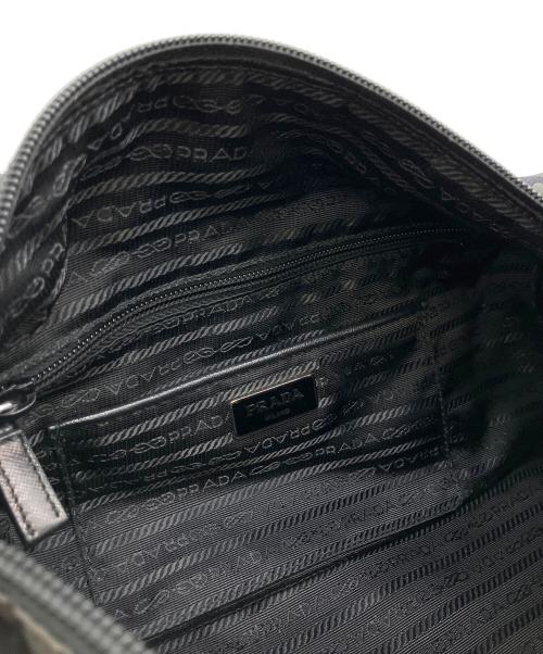 PRADA（プラダ）PRADA (プラダ) 2WAYショルダーバッグ ブラックの古着・服飾アイテム