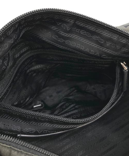 PRADA（プラダ）PRADA (プラダ) 2WAYショルダーバッグ ブラックの古着・服飾アイテム