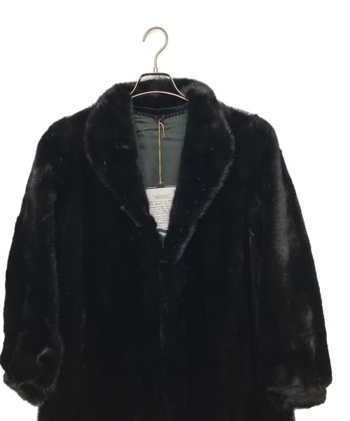 SAGA MINK（サガミンク）SAGA MINK (サガミンク) コート ブラック サイズ:11の古着・服飾アイテム