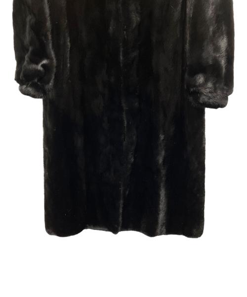 SAGA MINK（サガミンク）SAGA MINK (サガミンク) コート ブラック サイズ:11の古着・服飾アイテム