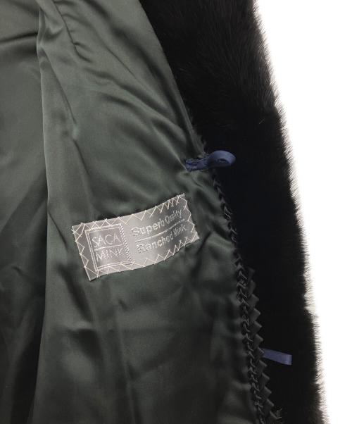 SAGA MINK（サガミンク）SAGA MINK (サガミンク) コート ブラック サイズ:11の古着・服飾アイテム