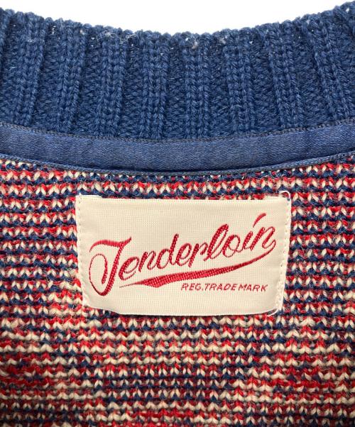 TENDERLOIN（テンダーロイン）TENDERLOIN (テンダーロイン) 厚手ニット ネイビー サイズ:Sの古着・服飾アイテム
