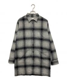 THE CRIME（ザクライミー）の古着「オンブレチェック　長袖シャツ」｜グレー