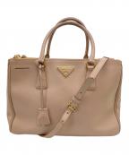 PRADAプラダ）の古着「CAMMEO 2WAYバッグ」｜ベージュ