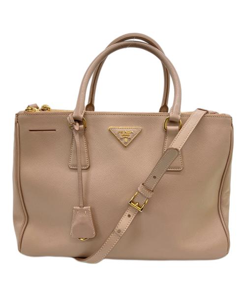 PRADA（プラダ）PRADA (プラダ) CAMMEO 2WAYバッグ ベージュの古着・服飾アイテム