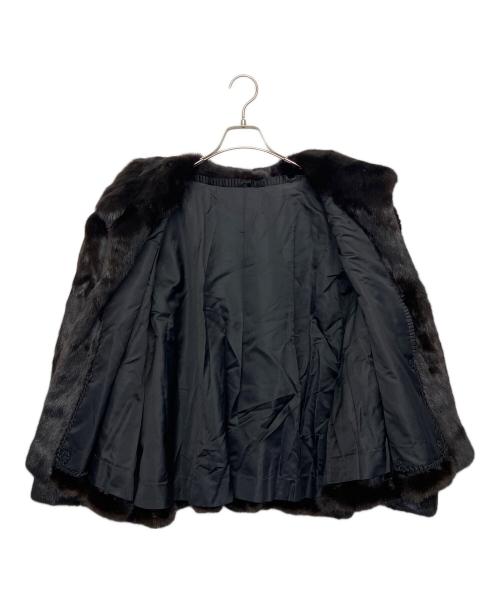 不明（不明）不明 (不明) ミンクショートコート ブラック サイズ:不明の古着・服飾アイテム