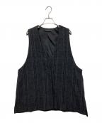 mizuiro-indミズイロインド）の古着「ベスト」｜ブラック