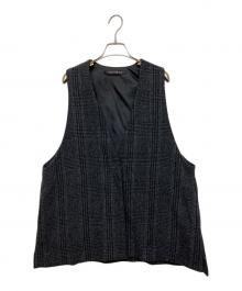 mizuiro-ind（ミズイロインド）の古着「ベスト」｜ブラック