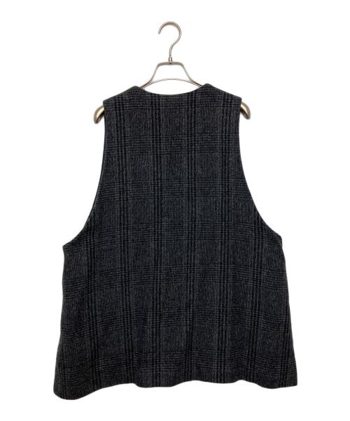 mizuiro-ind（ミズイロインド）mizuiro-ind (ミズイロインド) ベスト ブラック サイズ:FREEの古着・服飾アイテム