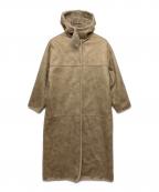 Ameriアメリ）の古着「フーデッドコート」｜ベージュ