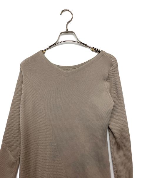 DES PRES（デ プレ）DES PRES (デ プレ) ニットワンピース ベージュ サイズ:36の古着・服飾アイテム