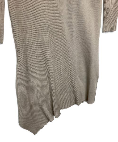 DES PRES（デ プレ）DES PRES (デ プレ) ニットワンピース ベージュ サイズ:36の古着・服飾アイテム