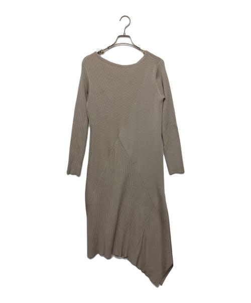 DES PRES（デ プレ）DES PRES (デ プレ) ニットワンピース ベージュ サイズ:36の古着・服飾アイテム