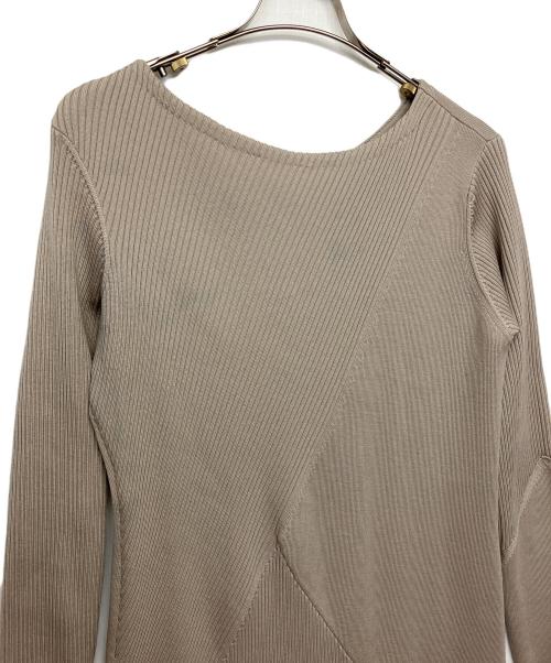 DES PRES（デ プレ）DES PRES (デ プレ) ニットワンピース ベージュ サイズ:36の古着・服飾アイテム