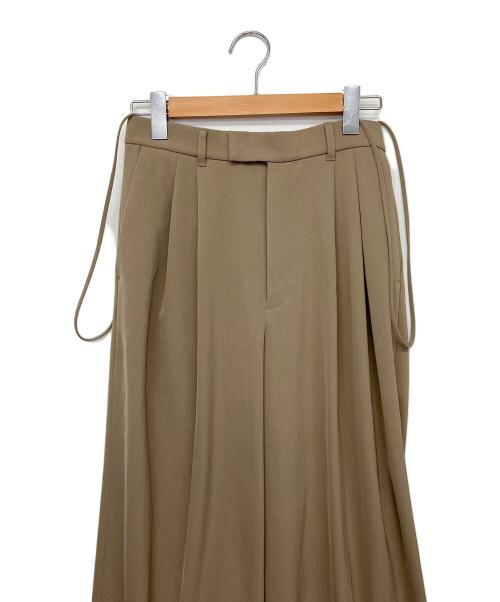 IENA（イエナ）IENA (イエナ) サスペンダーツイルパンツ ベージュ サイズ:40の古着・服飾アイテム