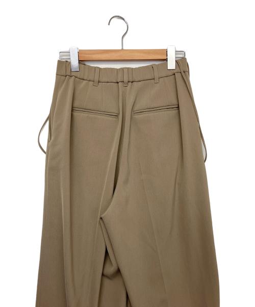 IENA（イエナ）IENA (イエナ) サスペンダーツイルパンツ ベージュ サイズ:40の古着・服飾アイテム