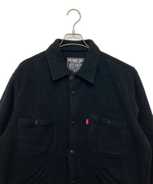 Hysteric Glamour（ヒステリックグラマー）Hysteric Glamour (ヒステリックグラマー) フリースジャケット ブラック サイズ:Mの古着・服飾アイテム