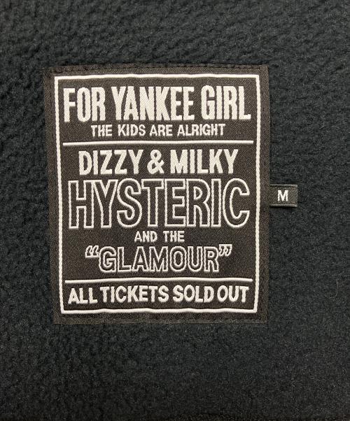 Hysteric Glamour（ヒステリックグラマー）Hysteric Glamour (ヒステリックグラマー) フリースジャケット ブラック サイズ:Mの古着・服飾アイテム