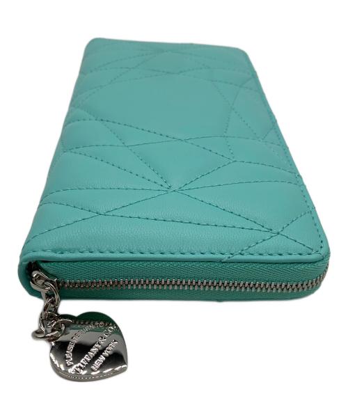 TIFFANY & Co.（ティファニー）TIFFANY & Co. (ティファニー) パデッド ラージウォレット 長財布 ティファニーブルーの古着・服飾アイテム