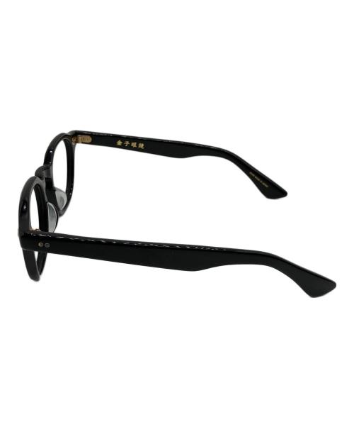 金子眼鏡（カネコガンキョウ）金子眼鏡 (カネコガンキョウ) レンズ無眼鏡 ブラックの古着・服飾アイテム