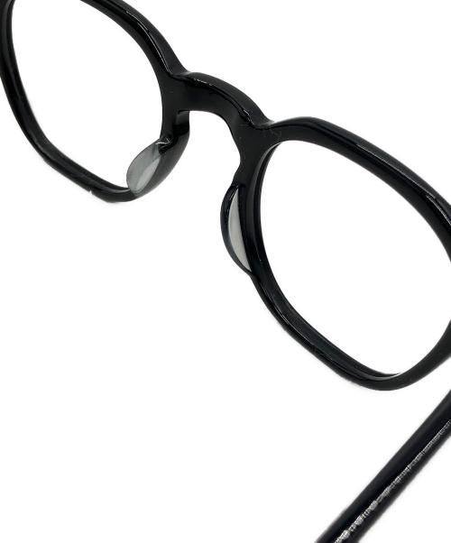 金子眼鏡（カネコガンキョウ）金子眼鏡 (カネコガンキョウ) レンズ無眼鏡 ブラックの古着・服飾アイテム