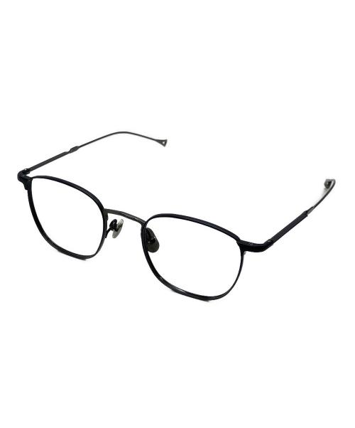 金子眼鏡（カネコガンキョウ）金子眼鏡 (カネコガンキョウ) ISSEY MIYAKE (イッセイミヤケ) WEL-Ⅲ レンズ無眼鏡の古着・服飾アイテム