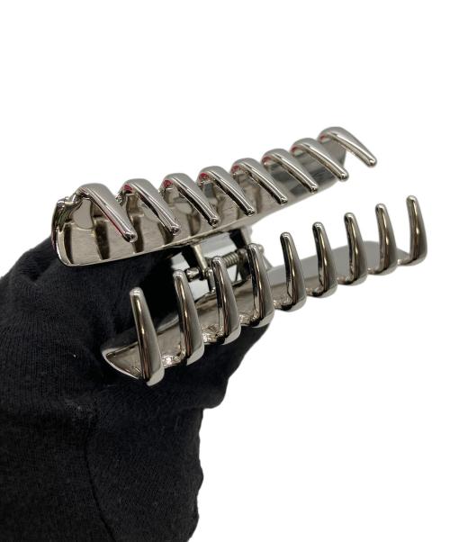 PRADA（プラダ）PRADA (プラダ) メタルヘアクリップ シルバーカラーの古着・服飾アイテム