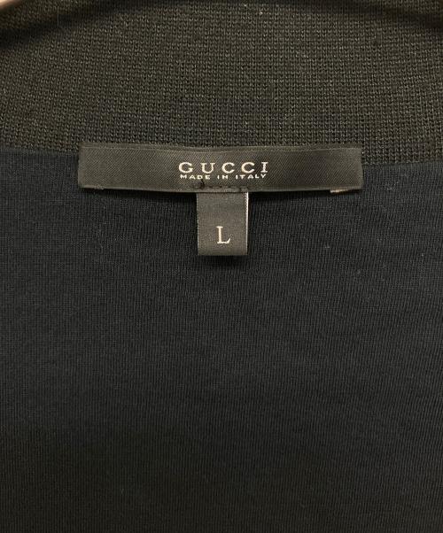 GUCCI（グッチ）GUCCI (グッチ) ジップジャケット ブラック サイズ:L　の古着・服飾アイテム