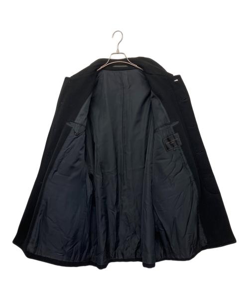 COMME des GARCONS HOMME（コムデギャルソン オム）COMME des GARCONS HOMME (コムデギャルソン オム) AD1993 ステンカラーコート ブラック サイズ:Mの古着・服飾アイテム
