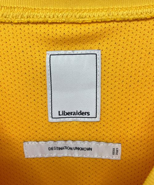 Liberaiders（リベレイダース）Liberaiders (リベレイダース) LR RACING L/S TEE　ロングスリーブカットソー イエロー サイズ:不明の古着・服飾アイテム